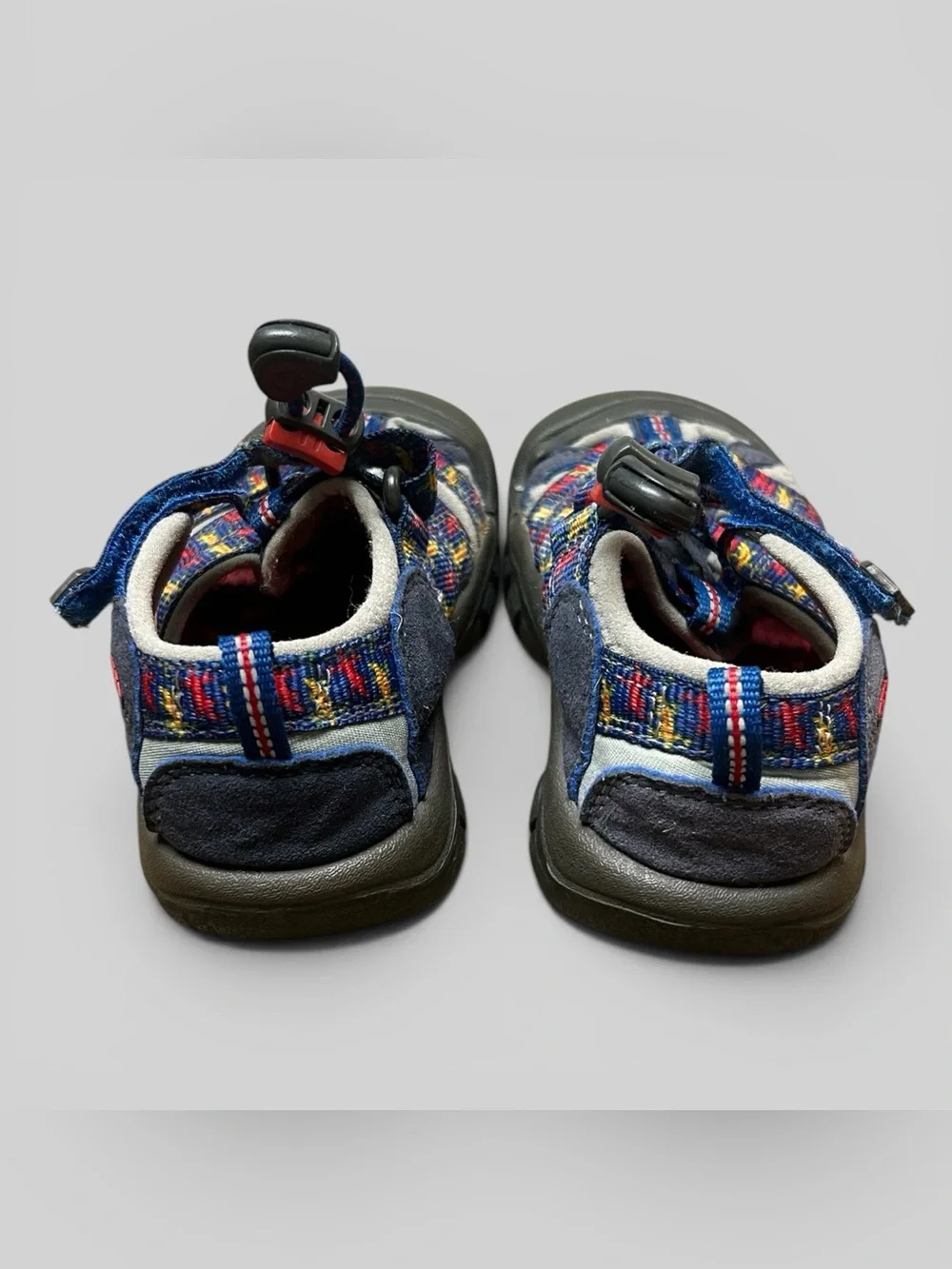 Keen Newport H2 Toddler Sandals Multicolor Blue/Red Size 9 | Waterproof Outdoor